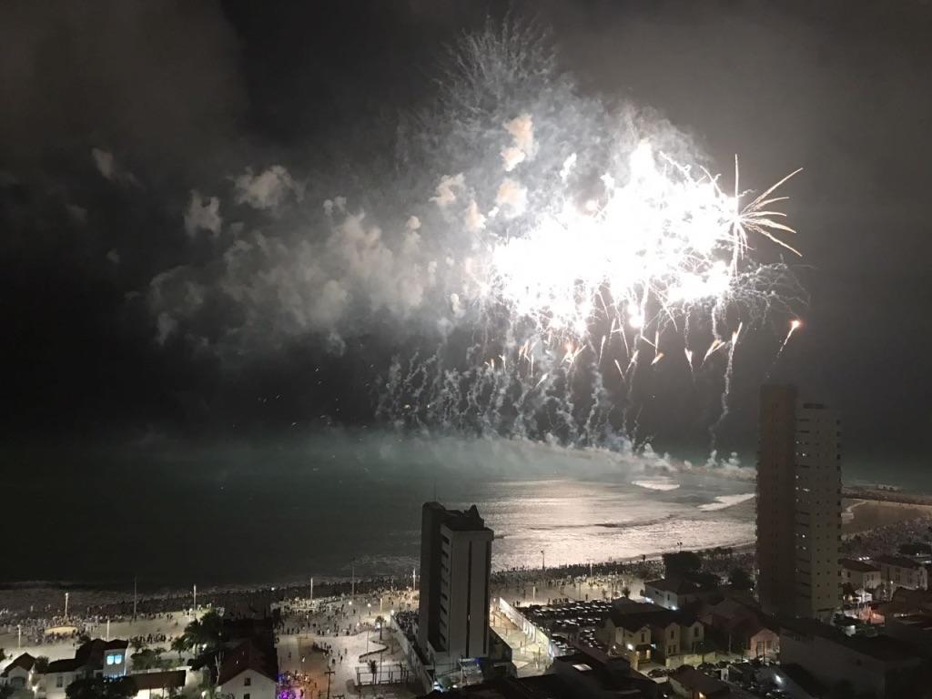 Apartamento Praia De Iracema Vista Para O Mar 18 Andar Fortaleza  Kültér fotó