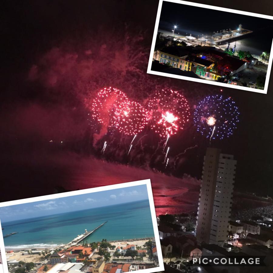 Apartamento Praia De Iracema Vista Para O Mar 18 Andar Fortaleza  Kültér fotó